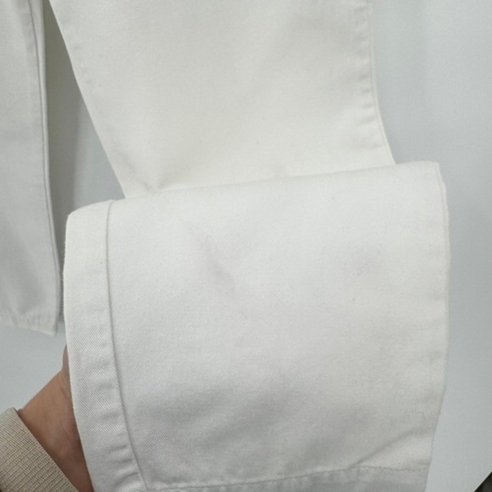 Dockers Vtg High-Waisted Tapered Women's White Trousers Sz 6 - Picture 7 of 16